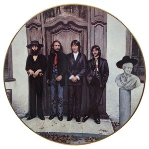 Beatles Hey Jude 1993 Delphi Collector Plate w/ COA Limited Edition